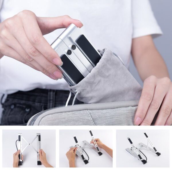 203132_4 Choetech stand multifunctional station for laptop PD / USB-C HDMI (4K / 30Hz) / 2xUSB-A / 1xUSB-C / 1xSD / 1xTF black (HUB-M43)eng