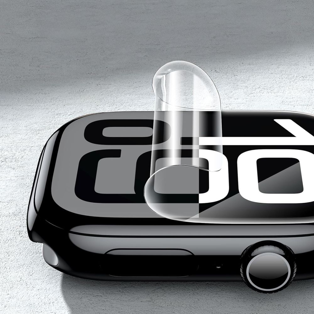 Tech-Protect Supreme Hydrogel Film Set 2-pack for Apple Watch 10 42 mm - transparenteng