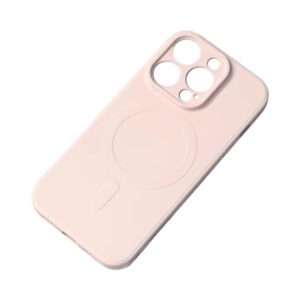 MagSafe Compatible Silicone Case for iPhone 15 Pro Max Silicone Case - Pinkeng