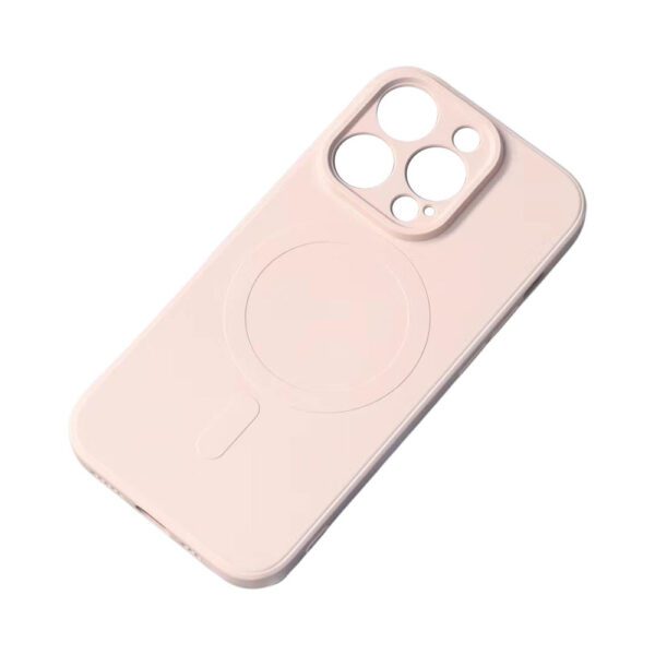 MagSafe Compatible Silicone Case for iPhone 15 Pro Max Silicone Case - Pinkeng