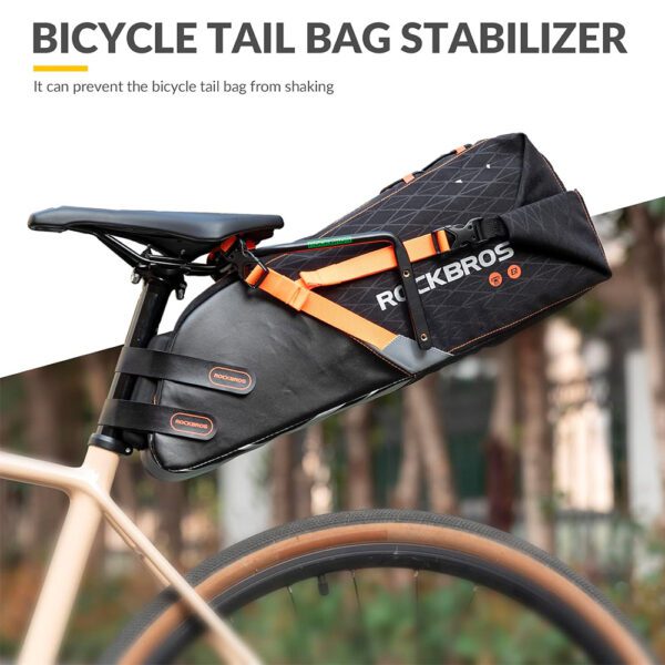 Rockbros Multifunctional Bracket 31210013001 Saddle Bag Stabilizer - Blackeng
