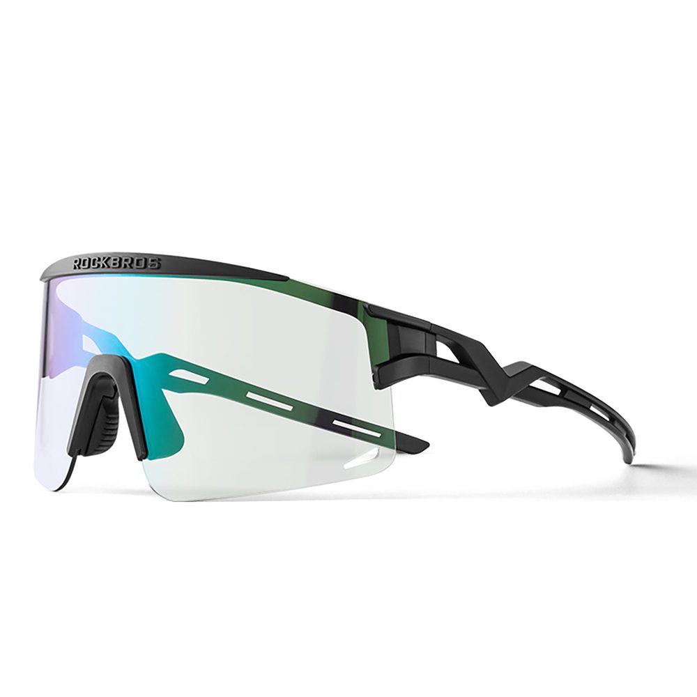 Rockbros Photochromic Cycling Glasses with UV Protection and Corrective Insert - Blackeng