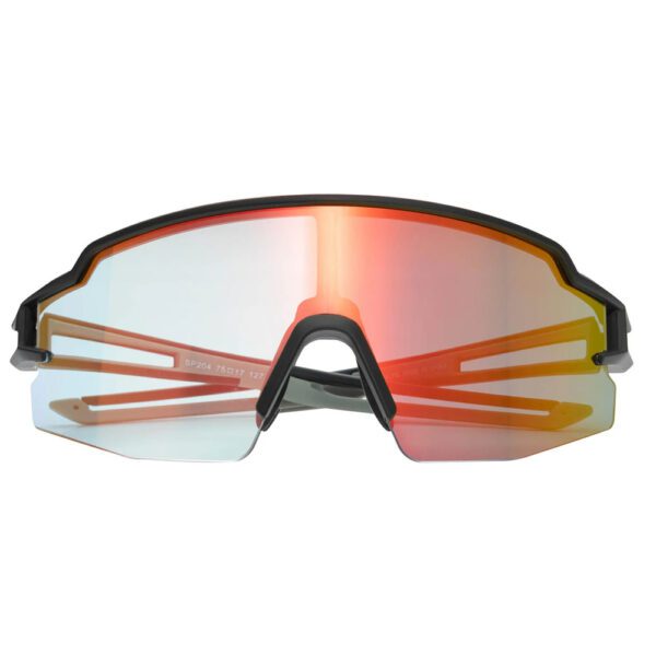 203145_2 Rockbros Cycling Glasses Photochromic UV Protection with Corrective Insert Orange Lenses - Blackeng