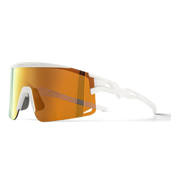 203147_1 Rockbros Photochromic Cycling Glasses with UV Protection and Corrective Insert – Whiteeng