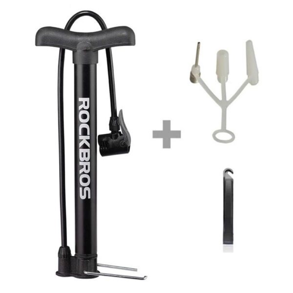 Rockbros A320 floor bicycle pump - blackeng