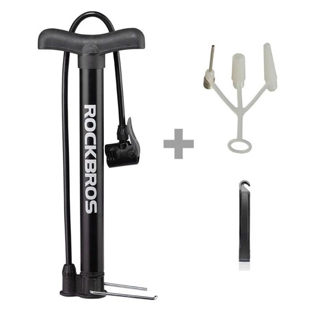 Rockbros A320 floor bicycle pump - blackeng