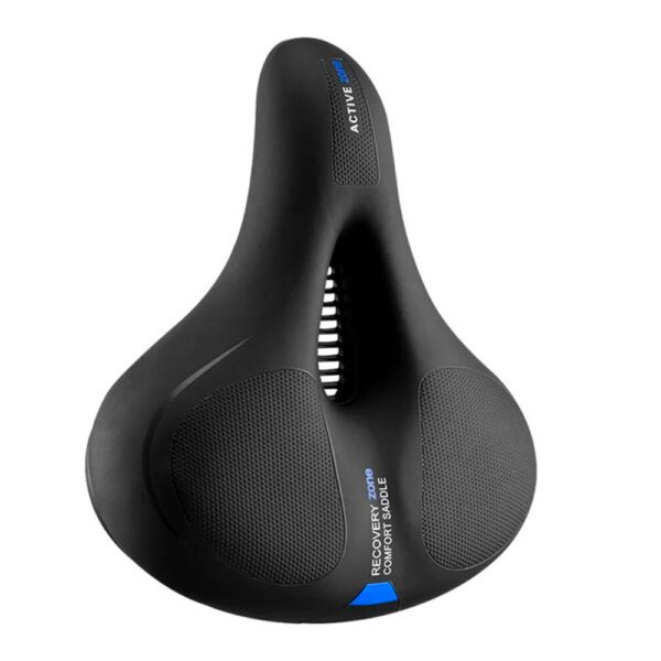Rockbros AQ-6090B bicycle saddle - black and blueeng