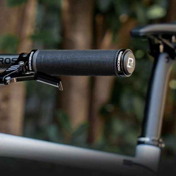 203156_5 Rockbros Bike Grips Anti-Slip Twist Grips - Blackeng