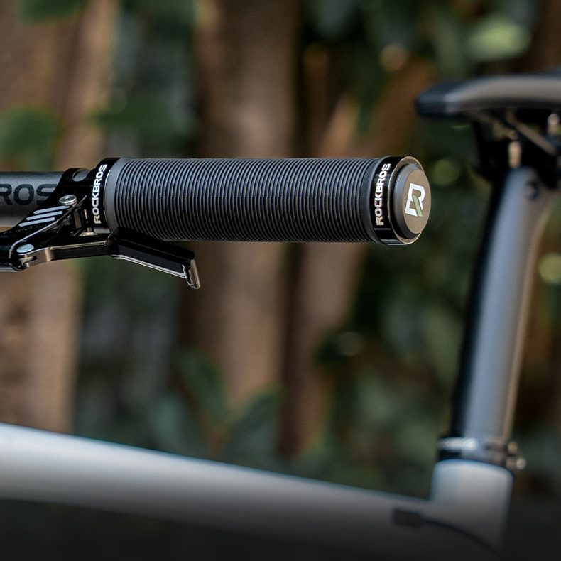 203156_5 Rockbros Bike Grips Anti-Slip Twist Grips - Blackeng