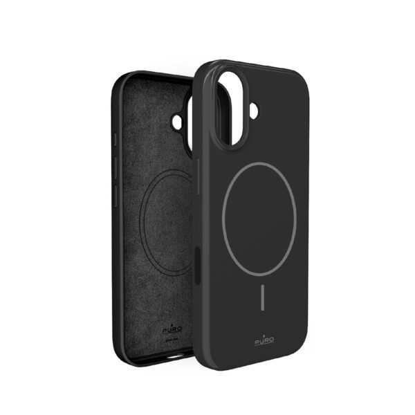 Puro Pulse iPhone 17 Protective Case Polycarbonate - Blackeng