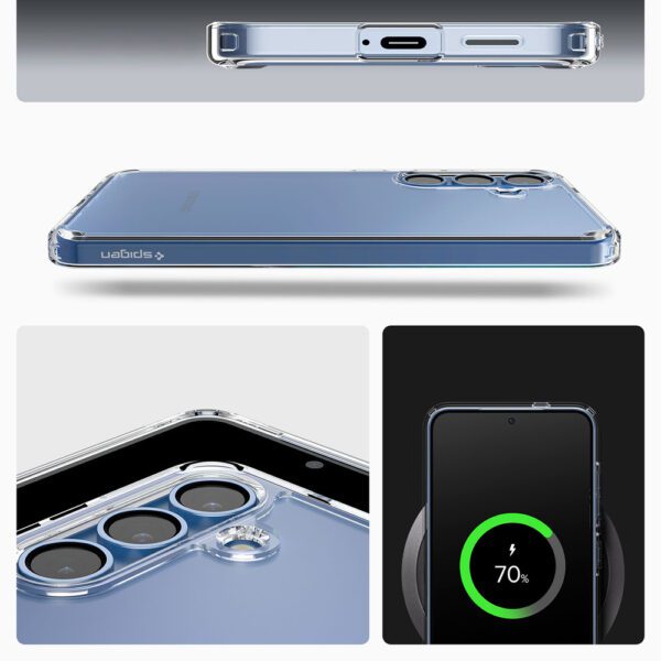 Spigen Ultra Hybrid Case for Samsung Galaxy S25 - Cleareng