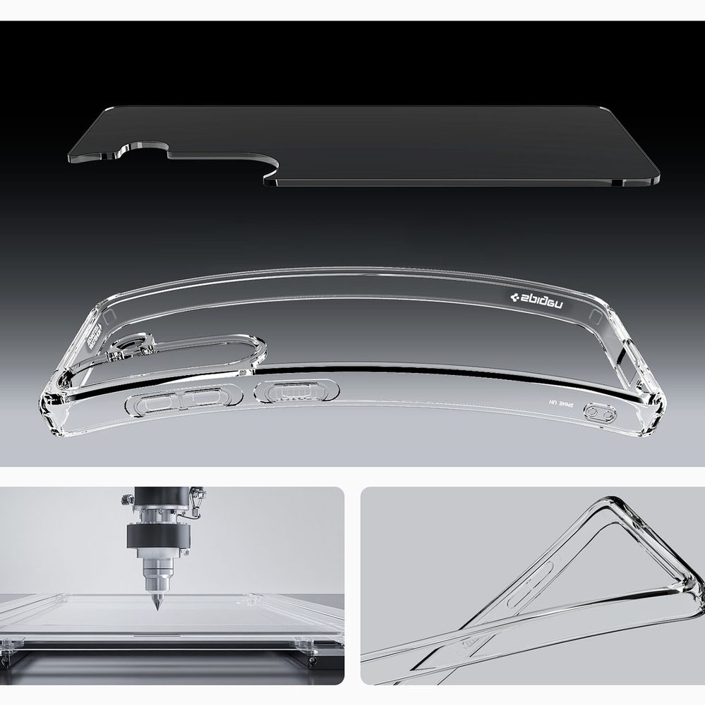 Spigen Ultra Hybrid Case for Samsung Galaxy S25 - Cleareng