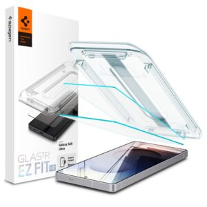 Spigen Glas.tR EZ FIT 2-pack tempered glass for Samsung Galaxy S25 Ultra - transparenteng