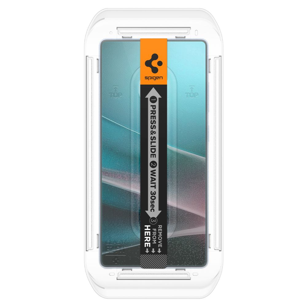 Spigen Glas.tR EZ FIT 2-pack tempered glass for Samsung Galaxy S25 Ultra - transparenteng