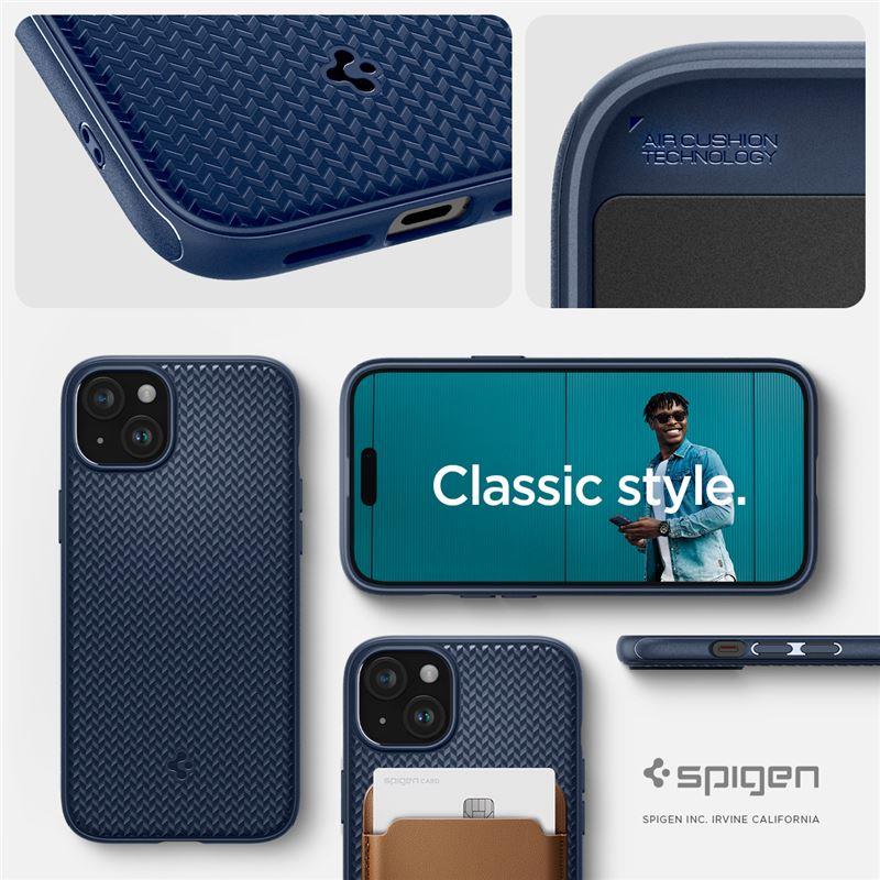 Spigen Mag Armor Case with MagSafe for iPhone 15 Plus - Blueeng