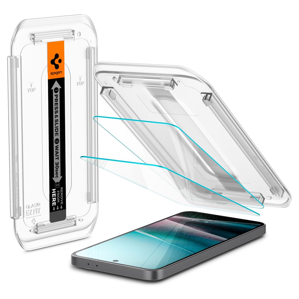Spigen Glas.TR "Ez Fit" Tempered Glass 2-pack for Samsung Galaxy A36 5G - Transparenteng