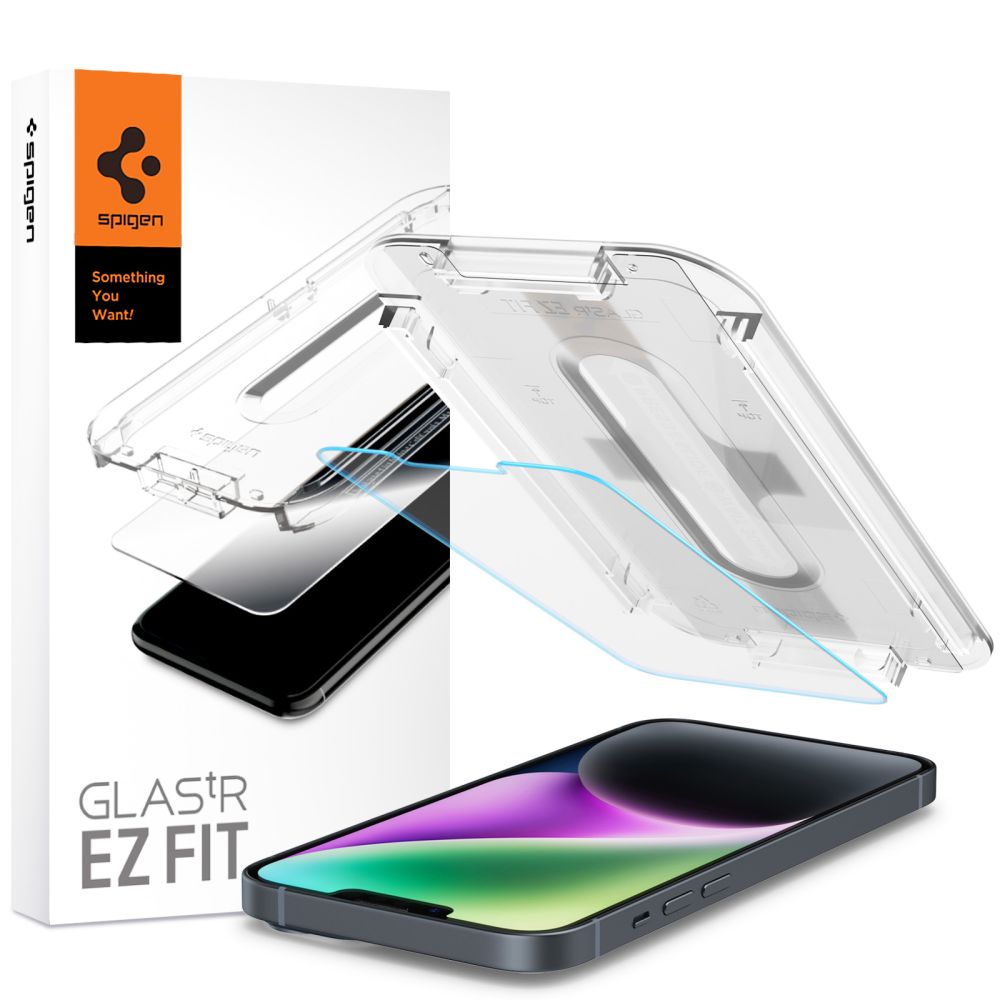 Spigen Glas.tR EZ Fit Tempered Glass for iPhone 13 / 13 Pro / 14 / 16eeng