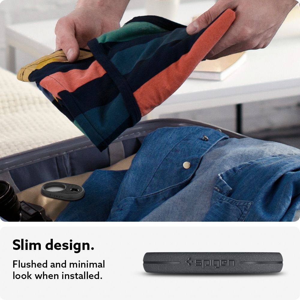 CREATOR: gd-jpeg v1.0 (using IJG JPEG v62), quality = 80 Spigen Vault Case for Apple AirTag - Matte Blackeng