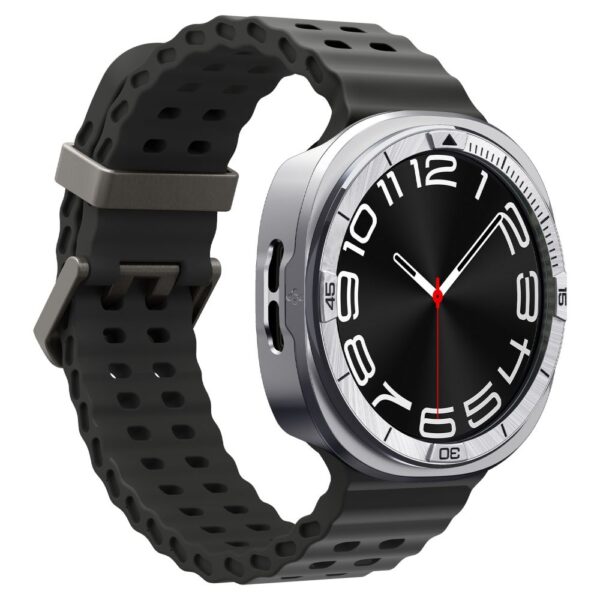 Spigen Bezel Tune Pro Pilot Cover for Samsung Galaxy Watch 8 44mm - Silvereng