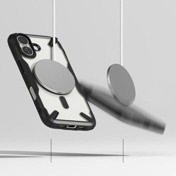 CREATOR: gd-jpeg v1.0 (using IJG JPEG v62), quality = 80 Ringke Fusion X Magnetic MagSafe Case for iPhone 17 - Blackeng