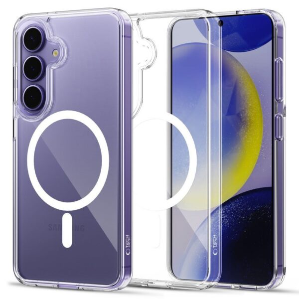 Tech-Protect FlexAir Hybrid MagSafe Case for Samsung Galaxy S25 FE - Transparenteng