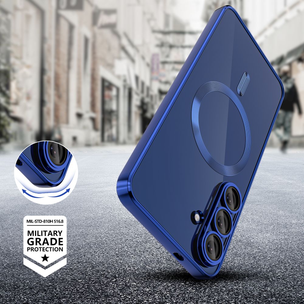 CREATOR: gd-jpeg v1.0 (using IJG JPEG v62), quality = 80 Tech-Protect MagFlex MagSafe Case for Samsung Galaxy S25 FE - Navy Blueeng