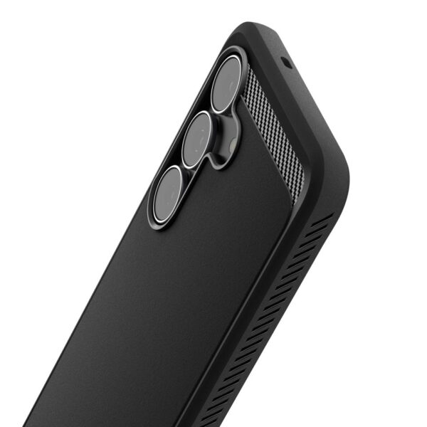 CREATOR: gd-jpeg v1.0 (using IJG JPEG v62), quality = 80 Spigen Rugged Armor Case for Samsung Galaxy S25 FE - Matte Blackeng