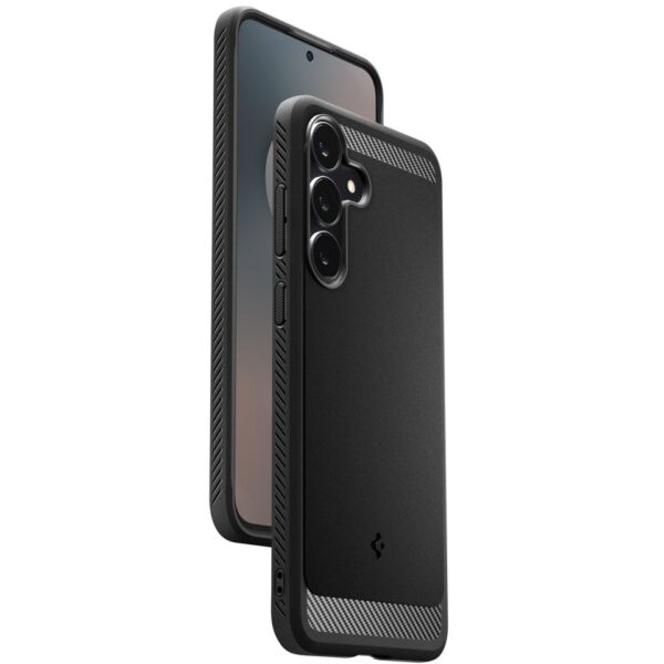 CREATOR: gd-jpeg v1.0 (using IJG JPEG v62), quality = 80 Spigen Rugged Armor Case for Samsung Galaxy S25 FE - Matte Blackeng