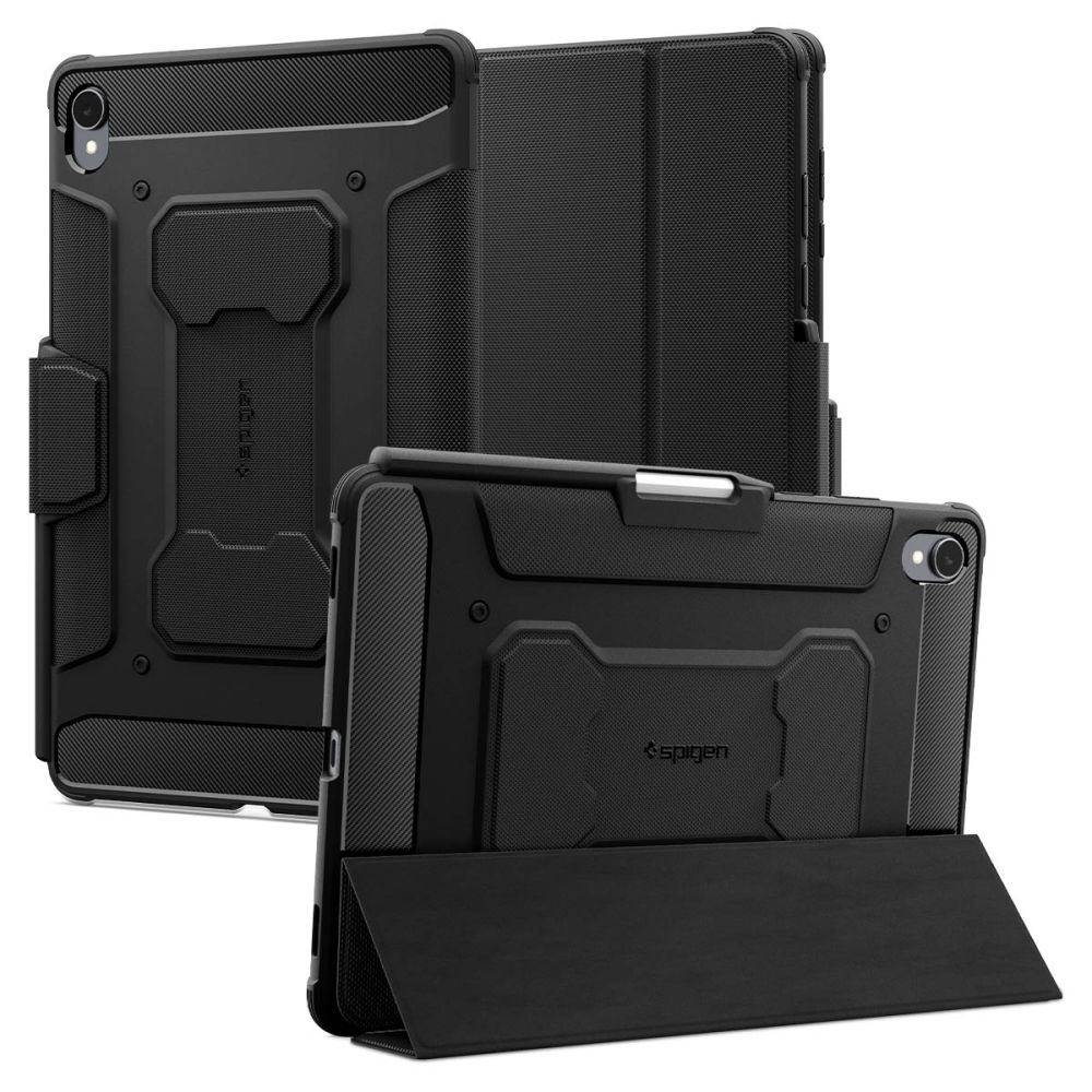 CREATOR: gd-jpeg v1.0 (using IJG JPEG v62), quality = 80 Spigen Rugged Armor "Pro" Case for Samsung Galaxy Tab S11 11.0 - Blackeng