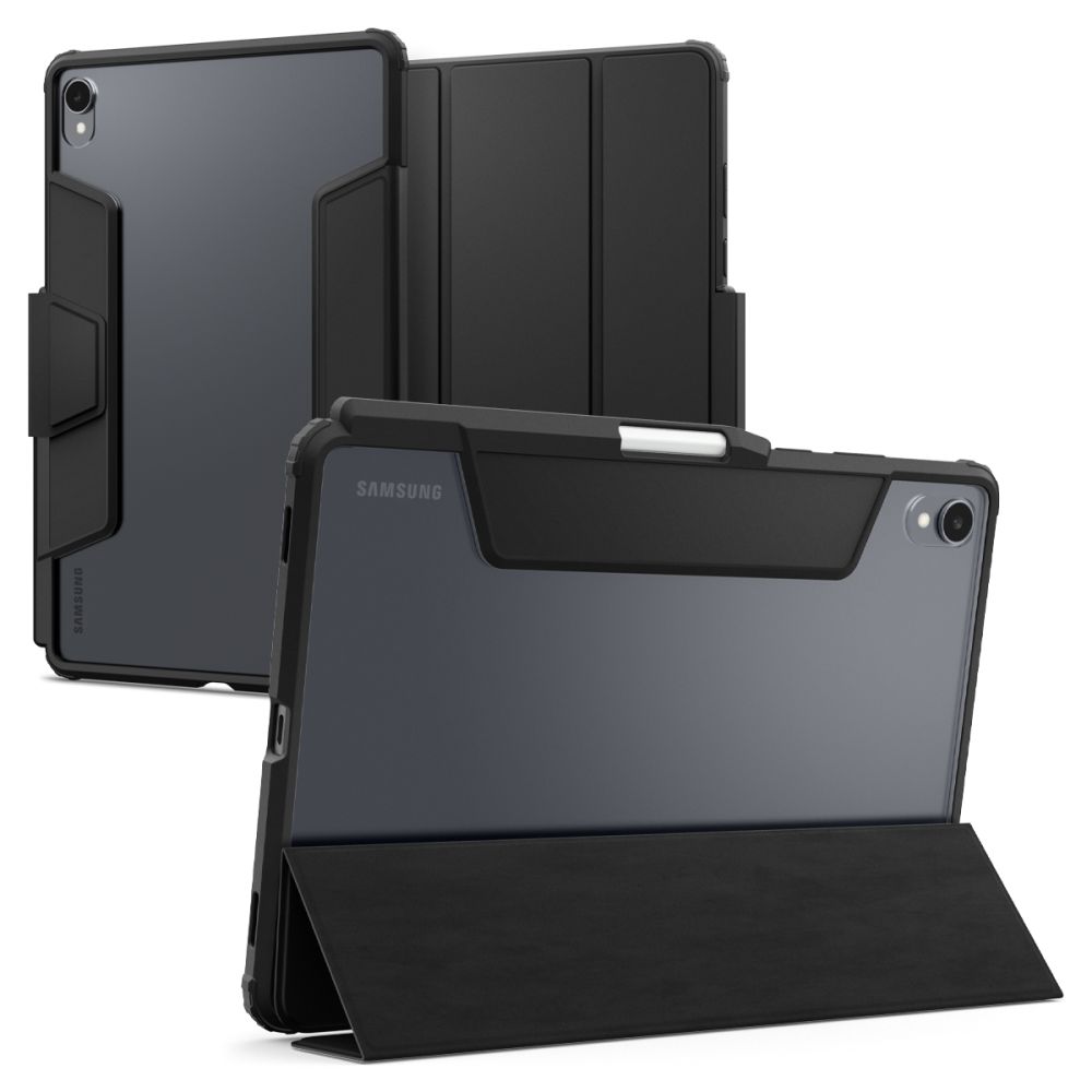 CREATOR: gd-jpeg v1.0 (using IJG JPEG v62), quality = 80 Spigen Ultra Hybrid "Pro" Case for Samsung Galaxy Tab S11 11.0 - Blackeng