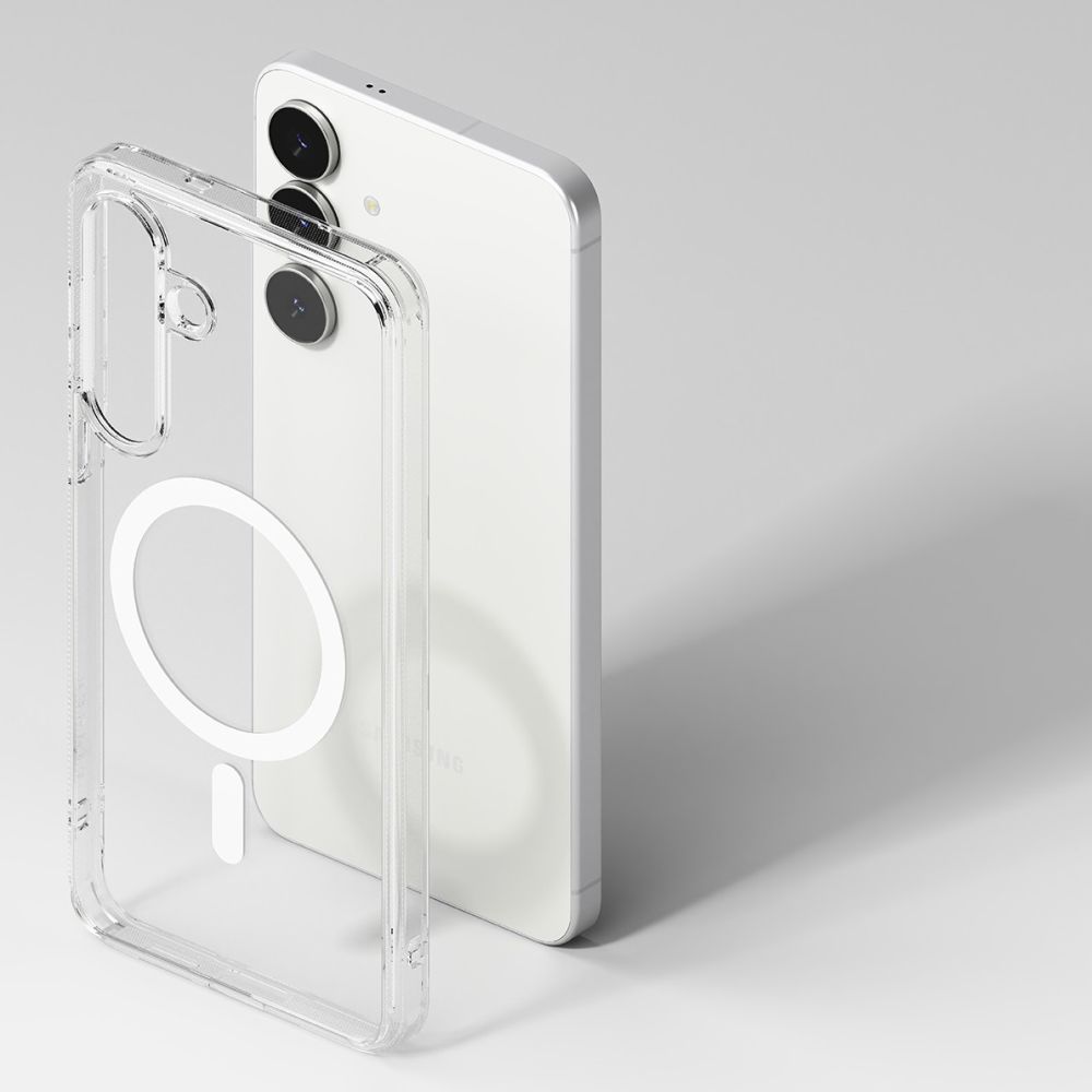 CREATOR: gd-jpeg v1.0 (using IJG JPEG v62), quality = 80 Ringke Fusion Magnetic MagSafe Case for Samsung Galaxy S25 FE - Cleareng