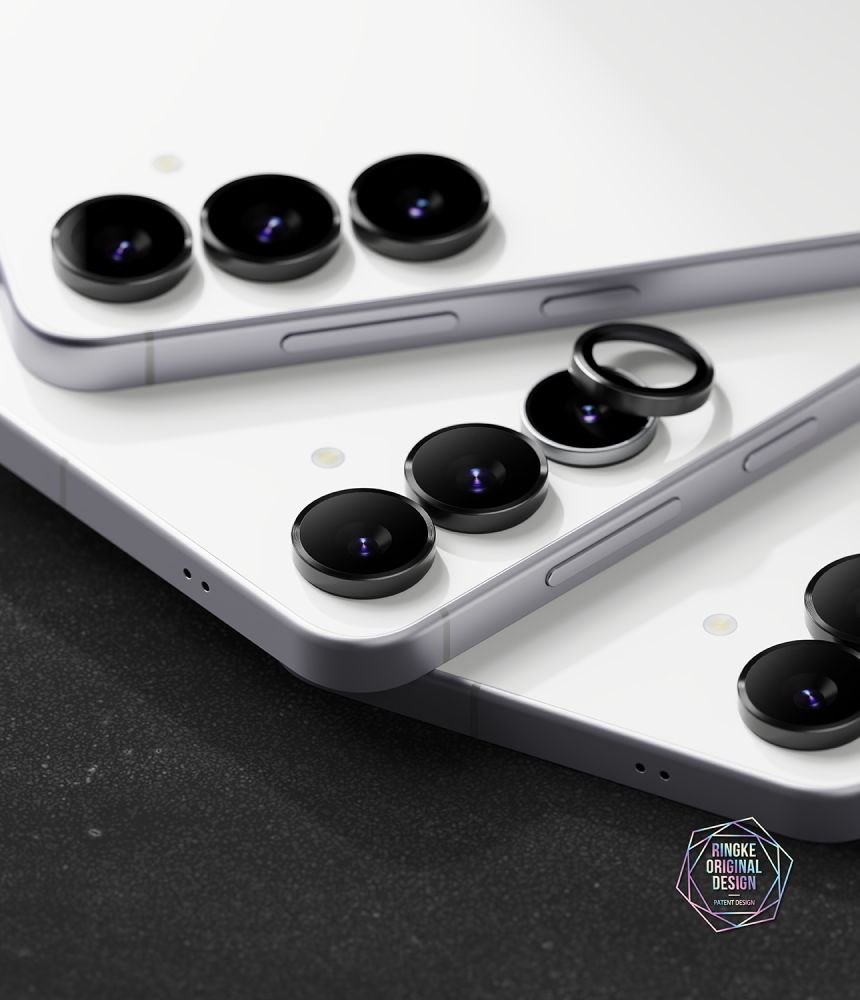 CREATOR: gd-jpeg v1.0 (using IJG JPEG v62), quality = 80 Ringke Camera Frame Protector 2-pack for Samsung Galaxy S25 FE - Blackeng