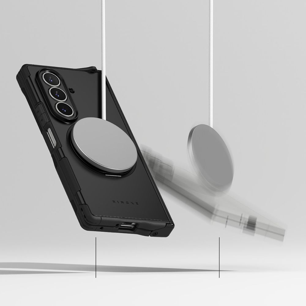 CREATOR: gd-jpeg v1.0 (using IJG JPEG v62), quality = 80 Ringke Alles Magnetic MagSafe Case for Samsung Galaxy Z Fold 7 - Blackeng