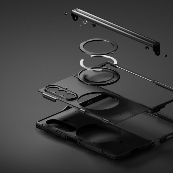 CREATOR: gd-jpeg v1.0 (using IJG JPEG v62), quality = 80 Ringke Alles Magnetic MagSafe Case for Samsung Galaxy Z Fold 7 - Blackeng