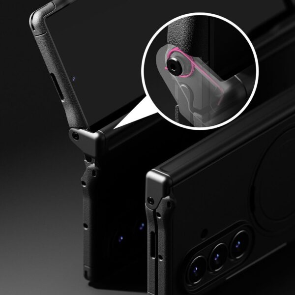 CREATOR: gd-jpeg v1.0 (using IJG JPEG v62), quality = 80 Ringke Alles Magnetic MagSafe Case for Samsung Galaxy Z Fold 7 - Blackeng