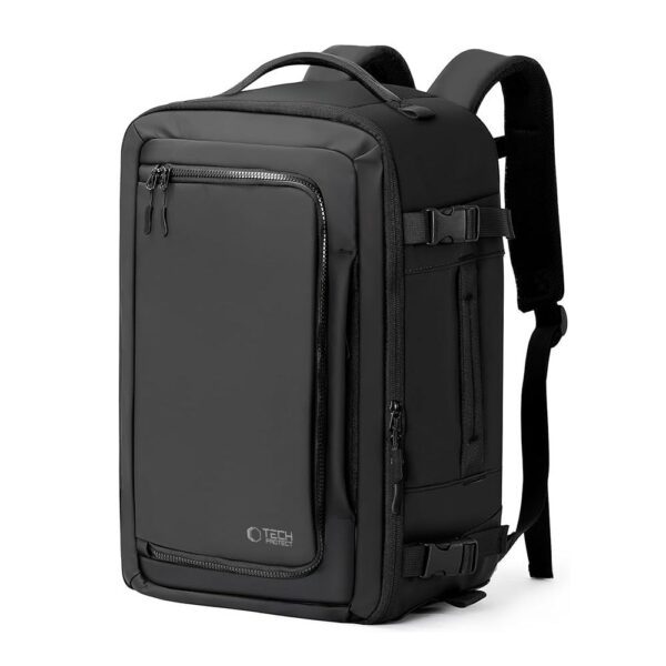 CREATOR: gd-jpeg v1.0 (using IJG JPEG v62), quality = 80 Tech-Protect Defender S50 Backpack for Ryanair & Wizzar, 20L Laptop - Blackeng