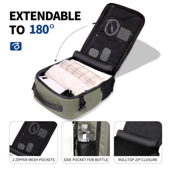 CREATOR: gd-jpeg v1.0 (using IJG JPEG v62), quality = 80 Tech-Protect Defender S50 Backpack for Ryanair & Wizzar, 20L Laptop - Oliveeng