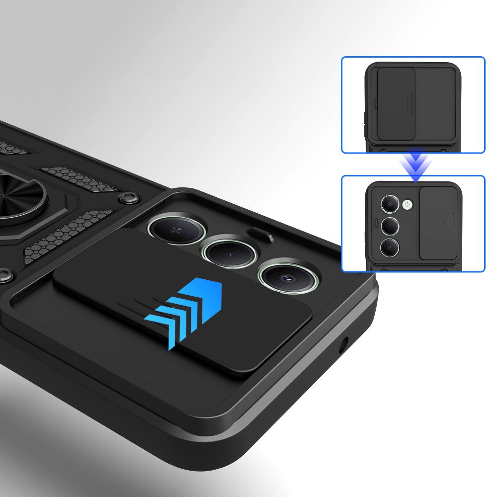 Tech-Protect CamShield Pro Case for Xiaomi Redmi 15 4G / 5G - Blackeng