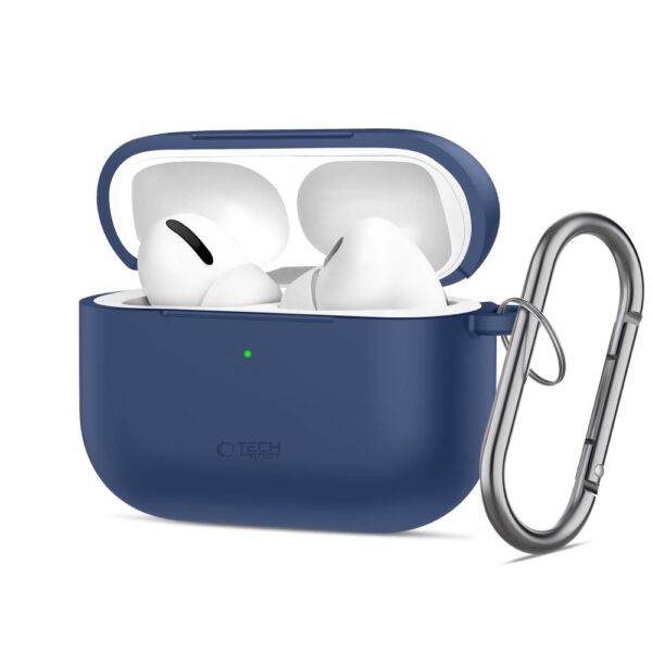 Tech-Protect Silicone Hook Case for AirPods Pro - Navy Blueeng