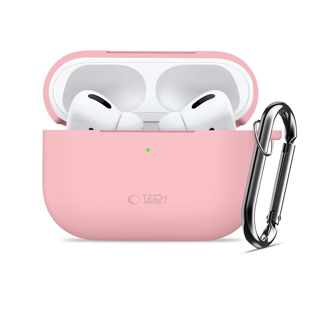 Tech-Protect Silicone Hook Case for AirPods Pro - Pinkeng