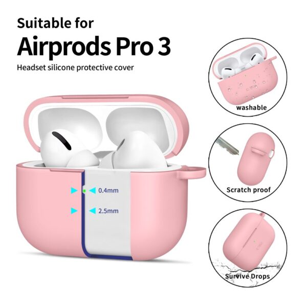 Tech-Protect Silicone Hook Case for AirPods Pro - Pinkeng