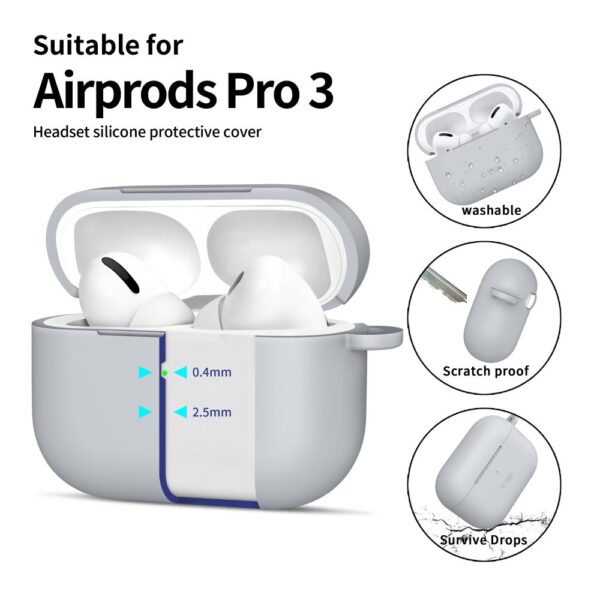Tech-Protect Silicone Hook Case for AirPods Pro - Grayeng