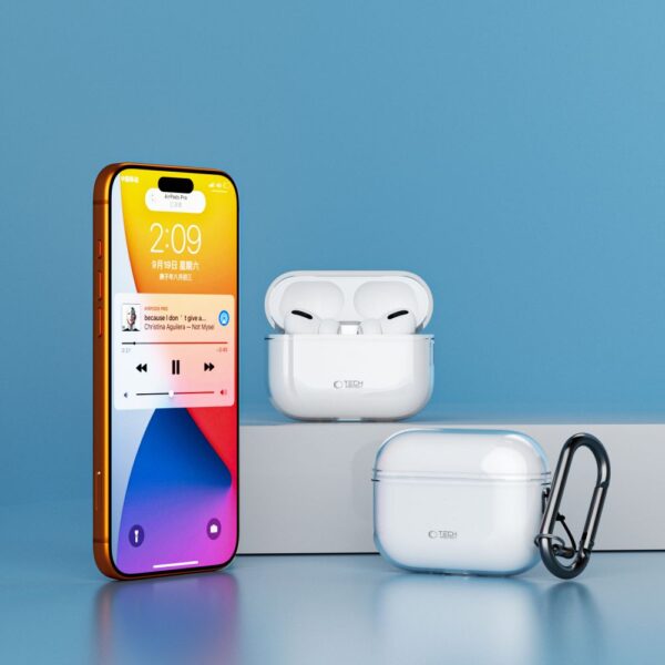 Tech-Protect FlexAir Case for AirPods Pro - Cleareng