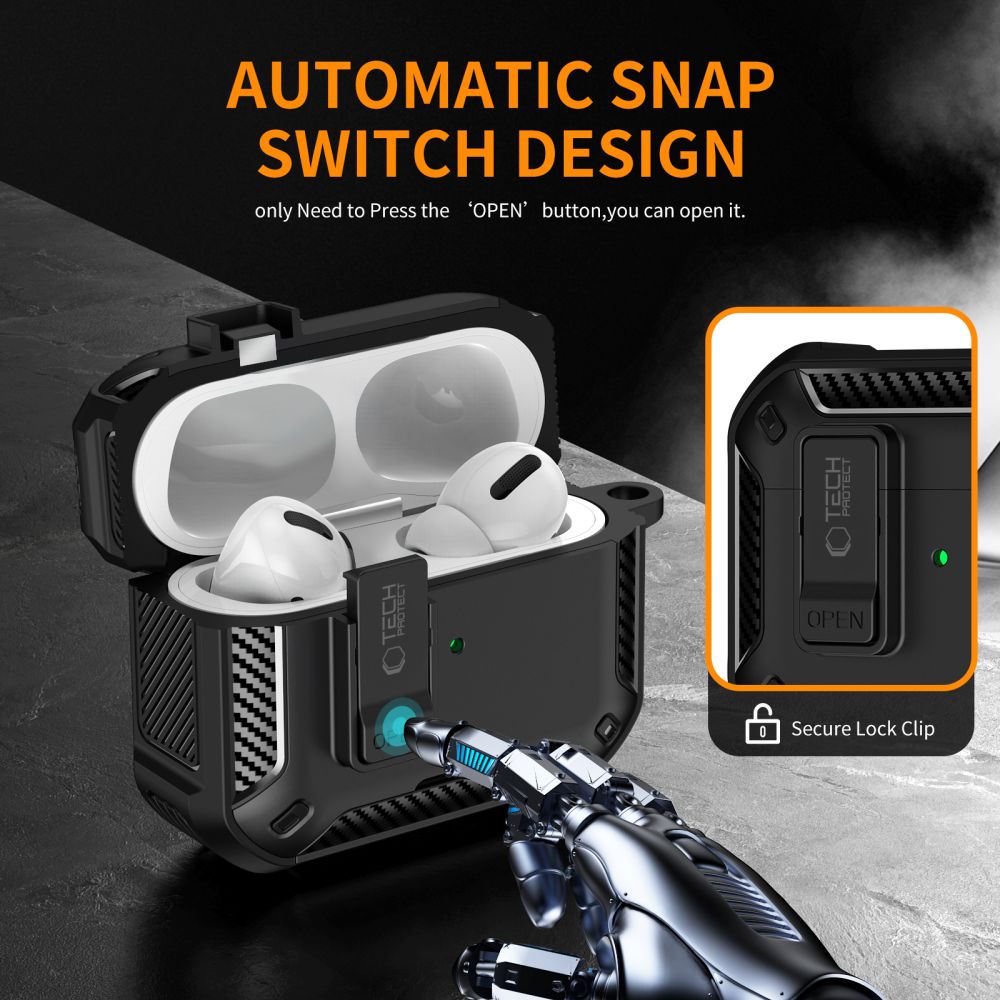 CREATOR: gd-jpeg v1.0 (using IJG JPEG v62), quality = 80 Tech-Protect Carbonox MagSafe case for AirPods Pro - blackeng