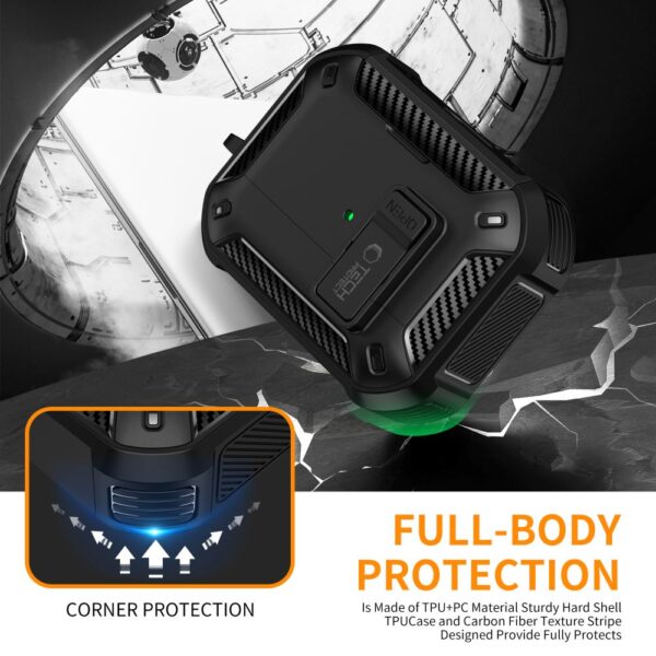 CREATOR: gd-jpeg v1.0 (using IJG JPEG v62), quality = 80 Tech-Protect Carbonox MagSafe case for AirPods Pro - blackeng