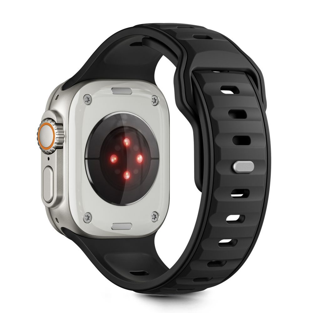 Unsupported UNICODE string Tech-Protect IconBand Line Strap for Apple Watch 44 / 45 / 46 / 49 mm - Blackeng