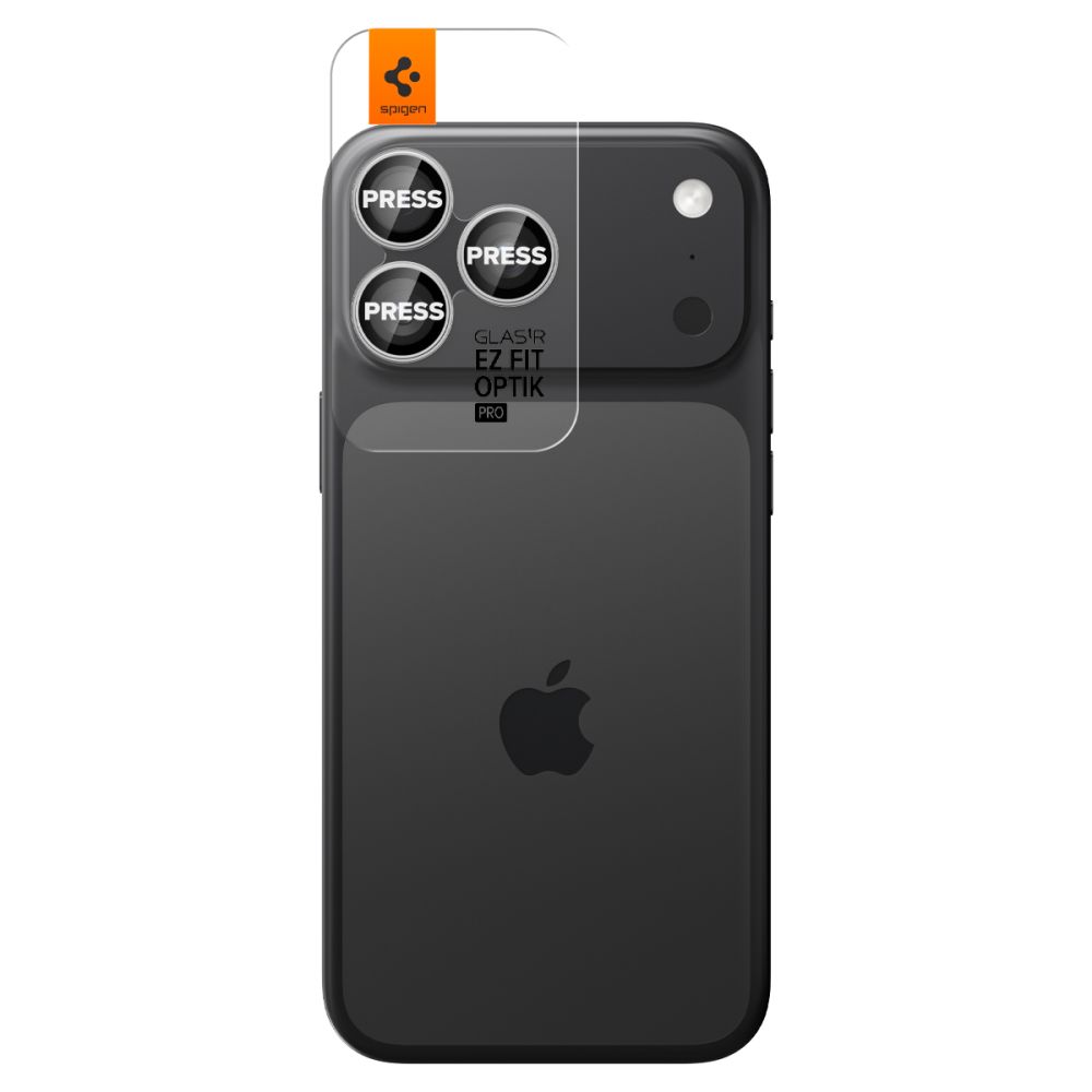 CREATOR: gd-jpeg v1.0 (using IJG JPEG v62), quality = 80 Spigen Optik Pro GLAS.TR ”EZ FIT” Camera Cover 2-pack for iPhone 16 Pro / Max / 17 Pro / Max - Silvereng