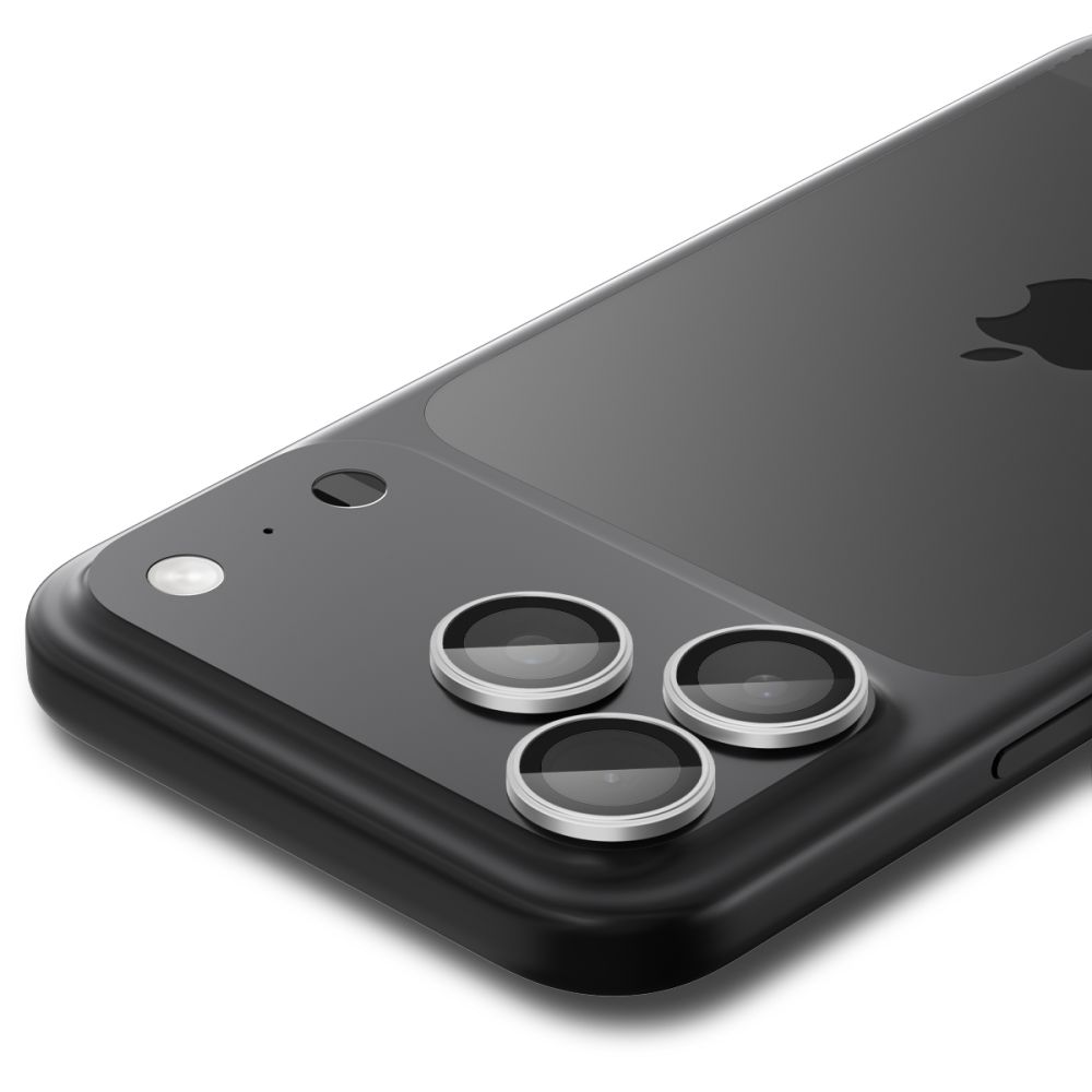 CREATOR: gd-jpeg v1.0 (using IJG JPEG v62), quality = 80 Spigen Optik Pro GLAS.TR ”EZ FIT” Camera Cover 2-pack for iPhone 16 Pro / Max / 17 Pro / Max - Silvereng