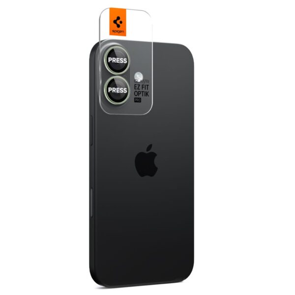 CREATOR: gd-jpeg v1.0 (using IJG JPEG v62), quality = 80 Spigen Optik Pro GLAS.TR ”EZ FIT” Camera Cover 2-pack for iPhone 16 / 16 Plus / 17 - Greeneng