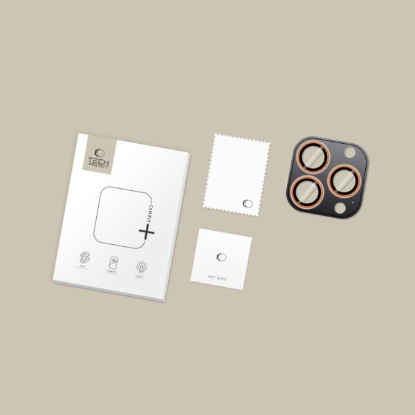 CREATOR: gd-jpeg v1.0 (using IJG JPEG v62), quality = 80 Tech-Protect Camring Fit+ Camera Cover for iPhone 14 Pro / Max / 15 Pro / Max / 16 Pro / Max / 17 Pro / Max - Orangeeng